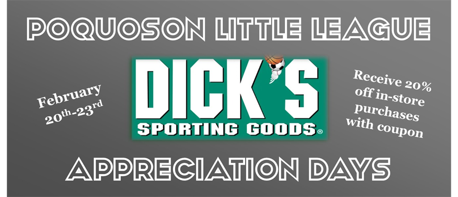 Spring 2026 PLL Dick's Appreciation Days